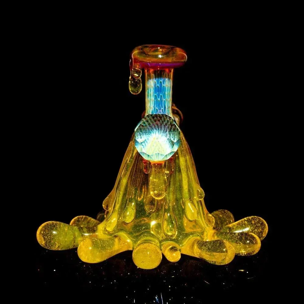 Beak Glass - Terps Splat Flask w/ Matching Cap - Image 4