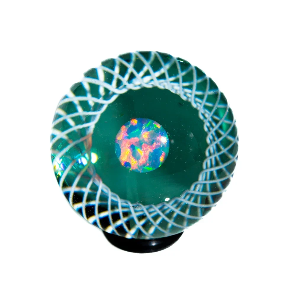 Scotty Mickle - Atlantis Retti Portal Opal 20MM Top Marble #8
